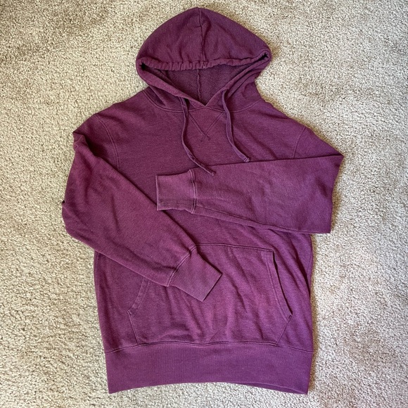 SO - Ex-boyfriend sweatshirt hoodie - red purple - Picture 1 of 6